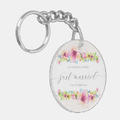 美しいたった今結婚しました結婚ズ|キーチェーン キーホルダー (正面左)