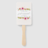 美しいたった今結婚しました結婚ズ |ハンドファン ハンドファン (裏面)