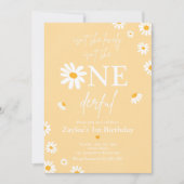 美しいでしょ、ワンダーフル・ボホ・誕生日 招待状 (正面)