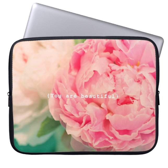 美しいです ラップトップスリーブ (正面)