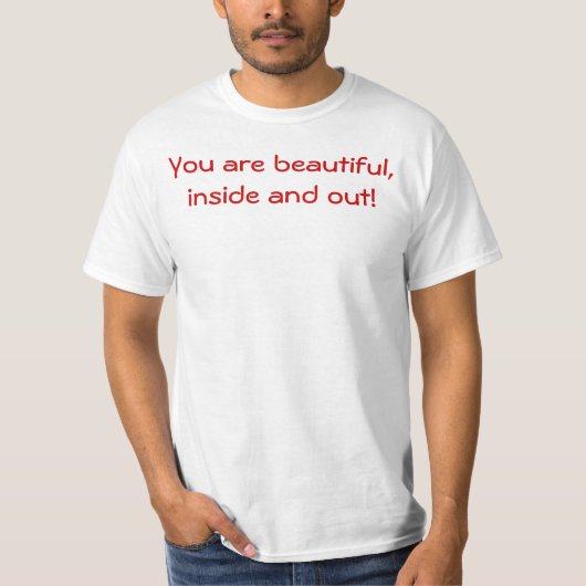 美しいです、完全に! Tシャツ (正面)