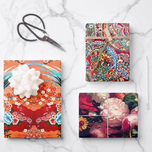 美しいで包め！ ラッピングペーパーシート (正面)