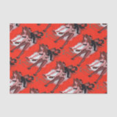 美しいとクランプスヴィンテージクリスマスクリスマス 薄葉紙 (正面)