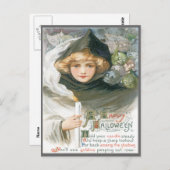 美しいとゴブリンヴィンテージ葉書 ポストカード (正面/裏面)