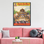 美しいとトーンで有名なパーカーのバンドオルガン キャンバスプリント (インサイチュ (リビング))