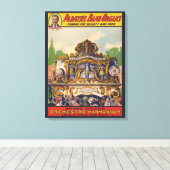 美しいとトーンで有名なパーカーのバンドオルガン キャンバスプリント (インサイチュ (ウッドフロア))