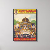 美しいとトーンで有名なパーカーのバンドオルガン キャンバスプリント (正面)