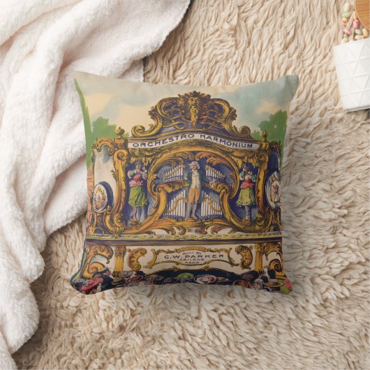 美しいとトーンで有名なパーカーのバンドオルガン クッション (ブランケット)