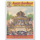 美しいとトーンで有名なパーカーのバンドオルガン シール (正面)