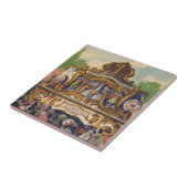 美しいとトーンで有名なパーカーのバンドオルガン タイル (側面)