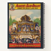 美しいとトーンで有名なパーカーのバンドオルガン ノートブック (裏面)