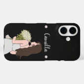 美しいとバイトのフローラチャーム Case-Mate iPhoneケース (裏面 (横))