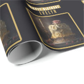 美しいとビーストお誕生日ケーキ- ラッピングペーパー (ロールコーナー)