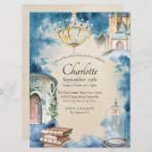 美しいとビーストウォーターの色のおとぎ話のinvitat 招待状 (正面/裏面)