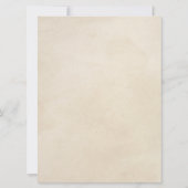 美しいとビーストウォーターの色のおとぎ話のinvitat 招待状 (裏面)