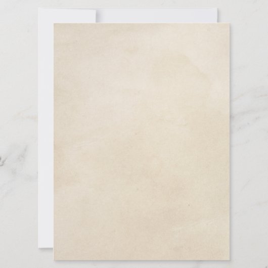 美しいとビーストウォーターの色のおとぎ話のinvitat 招待状 (裏面)