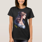 美しいとビーストカップルTシャツ Tシャツ (正面)