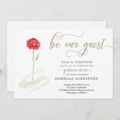 美しいとビーストキンセユニークニェラ 招待状 (正面/裏面)