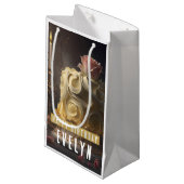 美しいとビーストケーキ – 誕生日 スモールペーパーバッグ (正面アングル)