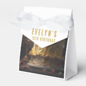 美しいとビーストケーキ – 誕生日 フェイバーボックス (正面サイド)