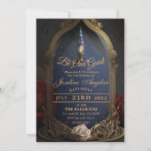 美しいとビーストスウィート16招待状 招待状 (正面)