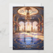 美しいとビーストスウィート16招待状 招待状 (正面)