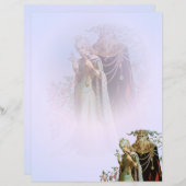 美しいとビーストステーショナリー紙 (正面/裏面)