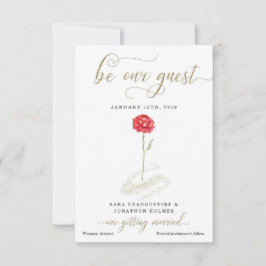 美しいとビーストセーブ・ザ・デート案内 セーブザデート