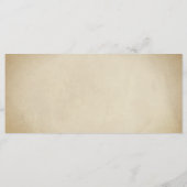 美しいとビーストフェアユタリーキャッスル メニュー (裏面)