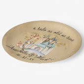 美しいとビーストフェアユタールキャッスルアンドバラ ペーパープレート (アングル)