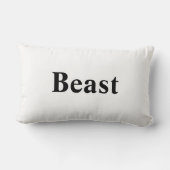 美しいとビーストベッドルームピローズ ランバークッション (裏面)