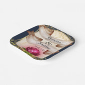 美しいとビーストヴィンテージ童話結婚の ペーパープレート (傾斜あり)