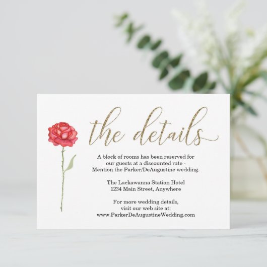 美しいとビースト情報エンクロージャカード エンクロージャーカード (スタンド正面)