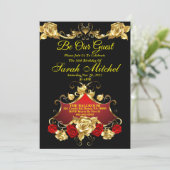 美しいとビースト招待状 招待状 (スタンド正面)