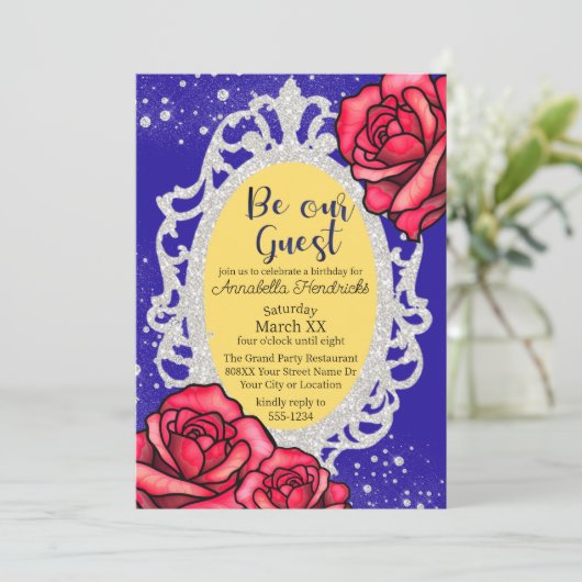 美しいとビースト鏡&バラフェアヤタレ 招待状 (スタンド正面)