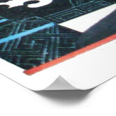 美しいとフェニックス、ファッションデザイナーメイクアップアーティスト ポスター (角)