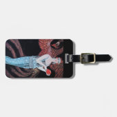 美しいとフェニックス、ファッションデザイナーメイクアップアーティスト ラゲッジタグ (正面横)