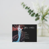 美しいとフェニックス、ファッションデザイナーメイクアップアーティスト 名刺 (スタンド正面)