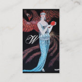 美しいとフェニックス、ファッションデザイナーメイクアップアーティスト 名刺 (裏面)