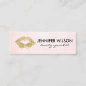 美しいとメイクアップ スキニー名刺 (正面)