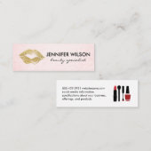 美しいとメイクアップ スキニー名刺 (正面/裏面)