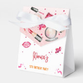 美しいとメイクスパ誕生日パーティー フェイバーボックス (正面サイド)