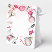 美しいとメイクスパ誕生日パーティー フェイバーボックス (裏面サイド)