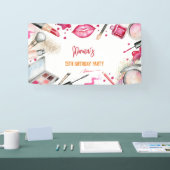 美しいとメイクスパ誕生日パーティー 横断幕 (トレードショー)