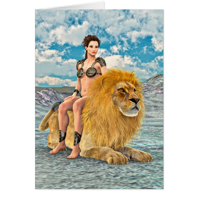 美しいとライオン (正面)