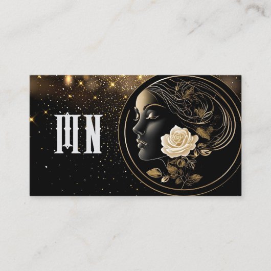 美しいと個人気に 名刺 (正面)