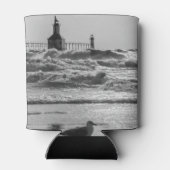 美しいと強制グレースケール 缶クーラー (裏面)