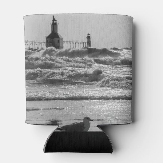 美しいと強制グレースケール 缶クーラー (裏面)