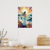 美しいと海 ポスター (キッチン)