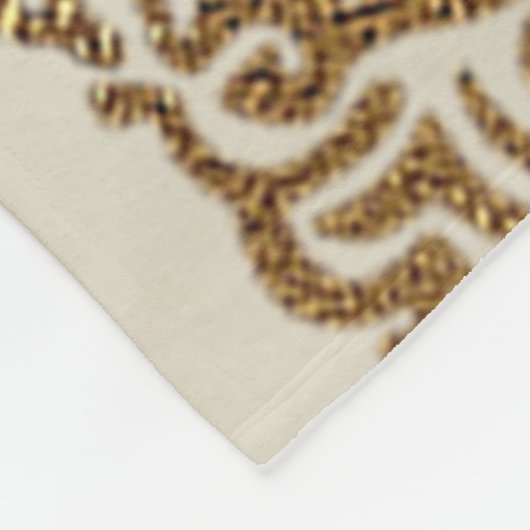 美しいと獣のおとぎ話の写真 フリースブランケット (角)